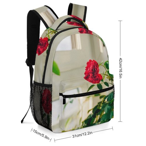 yanfind Children's Backpack  Flower Plant Rose Geranium Wuxi Jiangsu China Peony Stock Preschool Nursery Travel Bag