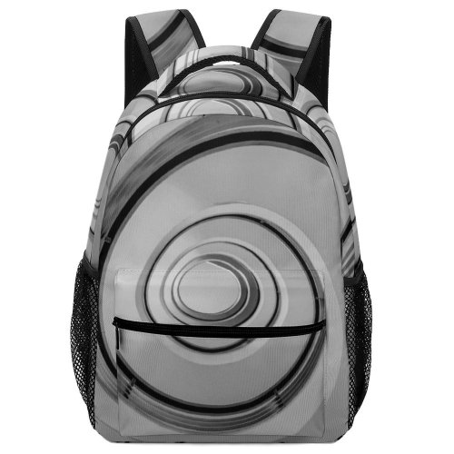 yanfind Children's Backpack Electronics Black&White Images Domain Spiral Staircase Coil Camera Symmetry Wallpapers Public Grey Preschool Nursery Travel Bag