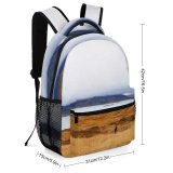 yanfind Children's Backpack Landscape Countryside Plant Sogne Tundra Pictures Grassland Outdoors Range Grass Preschool Nursery Travel Bag