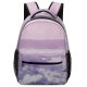 yanfind Children's Backpack Grey Landscape Foggy Fog Mist Ridge  Range Snow Cloudy Cloud High Preschool Nursery Travel Bag