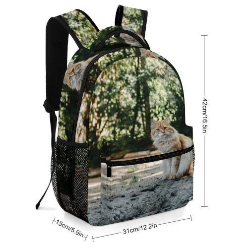 yanfind Children's Backpack Plant Blurred Daylight  Tree Alone Pet Homeless Outdoors City Street Town Preschool Nursery Travel Bag