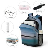 yanfind Children's Backpack  Explode Aerospace Trail  Sky States Launch Station Space Sunset Preschool Nursery Travel Bag