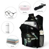 yanfind Children's Backpack Girl Balloon Dark Underwater Emotion Photoshoot Drowning Aquarium Diving Light Fashion Preschool Nursery Travel Bag