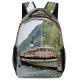 yanfind Children's Backpack Garda Ship Boat Transportation Italy Watercraft System Ferry Lake Italia Preschool Nursery Travel Bag