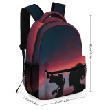 yanfind Children's Backpack Dark Exploration Sunset Discovery Evening Tripod Space Galaxy Outdoors Starry Photographer Preschool Nursery Travel Bag