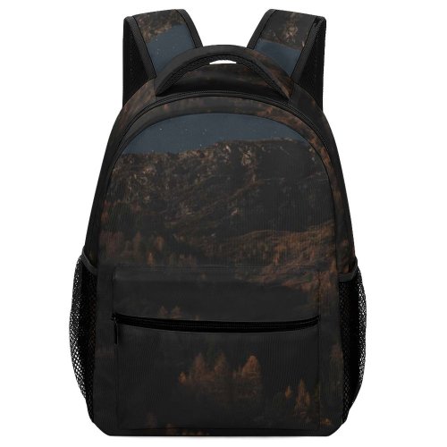yanfind Children's Backpack Dark Exploration Forest Scenery Landscape Daylight Evening Travel Light Galaxy Astronomy Outdoors Preschool Nursery Travel Bag