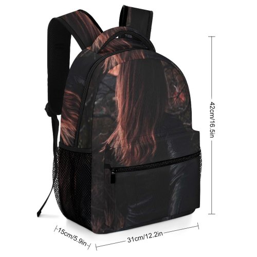 yanfind Children's Backpack Backlit Tree Jeans Together  Vacation Clouds Hands Sunset Blond Wood Landscape Preschool Nursery Travel Bag