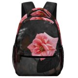 yanfind Children's Backpack Geranium  Flower Plant Rose Petal Pollen Preschool Nursery Travel Bag