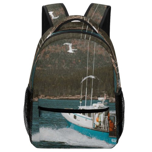 yanfind Children's Backpack Boat NY Transportation Sea Watercraft System  Usa Lake York Preschool Nursery Travel Bag