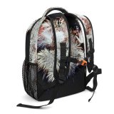 yanfind Children's Backpack Fireworks Organism Event Night Diwali Midnight Fte Preschool Nursery Travel Bag