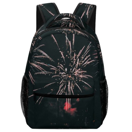 yanfind Children's Backpack Festival Evening Year Display Colorful Party Year's Light Night Eve Celebrate Preschool Nursery Travel Bag