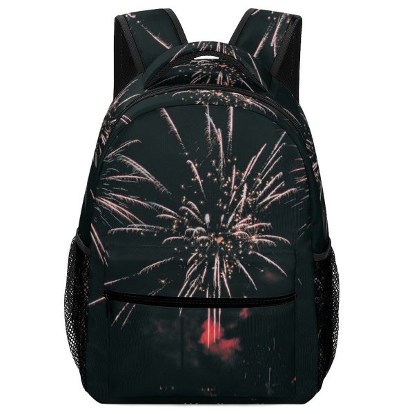 yanfind Children's Backpack Festival Evening Year Display Colorful Party Year's Light Night Eve Celebrate Preschool Nursery Travel Bag