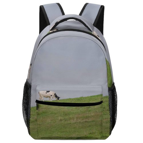 yanfind Children's Backpack Field Grassland Outdoors Countryside Farm Rural Cow Meadow Pasture Eau Claire Wi Preschool Nursery Travel Bag