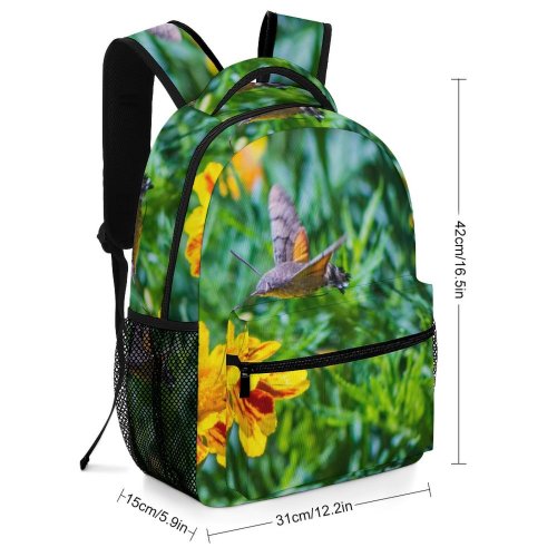 yanfind Children's Backpack Birds Butterfly Invertebrate Plant Belgrade  Flower Petal Insect Macro Asteraceae Pollen Preschool Nursery Travel Bag