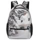 yanfind Children's Backpack Building Housing Outdoors Cottage Snow  Grey Plant Tree Winter Fir Abies Preschool Nursery Travel Bag