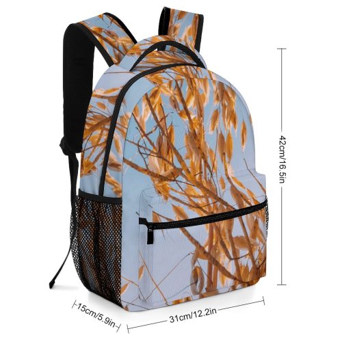 yanfind Children's Backpack Grass Plant Toluca De Lerdo Mexico Tree Leaf Plants Plantas Trigo Hora Preschool Nursery Travel Bag