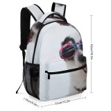 yanfind Children's Backpack Eyewear Dog Kawaii Pet Fur Funny Snout Adorable Cute Puppy Canidae Preschool Nursery Travel Bag