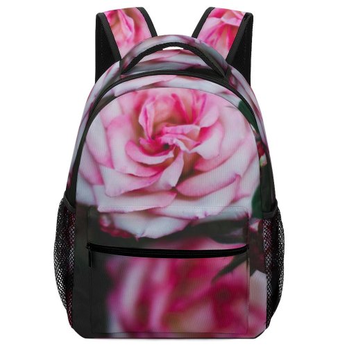 yanfind Children's Backpack Flower Plant Rose Flora Carnation  Bud Leaf Leaves Floral Bloom Outdoors Preschool Nursery Travel Bag