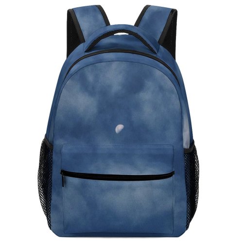 yanfind Children's Backpack Atmosphere Lunar Luna Evening Sky Space Outdoors Night High Clouds Satellite Preschool Nursery Travel Bag