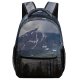 yanfind Children's Backpack Abies Range Tree Slope  Sunlight Domain Plant Fir Public Preschool Nursery Travel Bag
