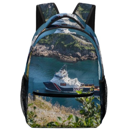 yanfind Children's Backpack Bay Plants John's. St. Grass Landscape Daylight Travel Island Beach Houses Newfoundland Preschool Nursery Travel Bag