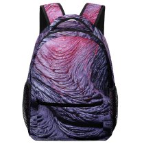 yanfind Children's Backpack Eruption Geographical Creative Satellite  Pictures Above Outdoors Landsat Abstract Geography Preschool Nursery Travel Bag