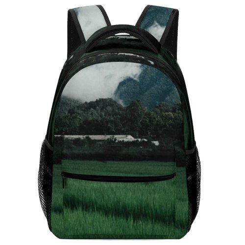 yanfind Children's Backpack Field Grassland Outdoors Countryside Paddy  Grey Chiang  Thalande Trip Cloud Preschool Nursery Travel Bag