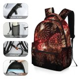 yanfind Children's Backpack Festival Jul Beautiful Colours Independence Fireworks Fire Evening Colorful Event Explosion Preschool Nursery Travel Bag