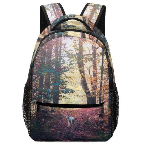 yanfind Children's Backpack Forest Tree Denmark Flora Jar Plant Potted Pottery Vase Land Outdoors Vegetation Preschool Nursery Travel Bag
