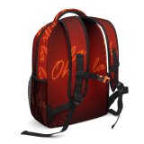 yanfind Children's Backpack Focus Dark Time Design La Header Illuminated Lights Desktop Soundcloud Evening Technology Preschool Nursery Travel Bag