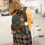 yanfind Children's Backpack Butterfly Insect Invertebrate Monarch Lake Atitlán Guatemala Wing Flower Insects  Plant Preschool Nursery Travel Bag