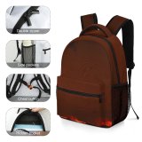 yanfind Children's Backpack Dawn Hot Lava Sky  Fire Sunset Free Dusk Outdoors Wallpapers Preschool Nursery Travel Bag