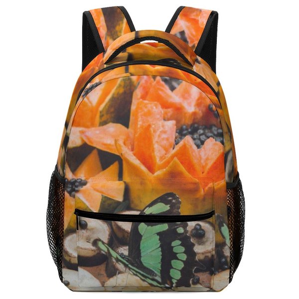 yanfind Children's Backpack Brazil Fruits Parque Das Aves Butterfly Sweet Pastel Tourism Turismo Foz Do Preschool Nursery Travel Bag