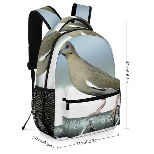 yanfind Children's Backpack Bird Fence Wing Claws Talons Legs Chicken Fly Flying Vertebrate Preschool Nursery Travel Bag
