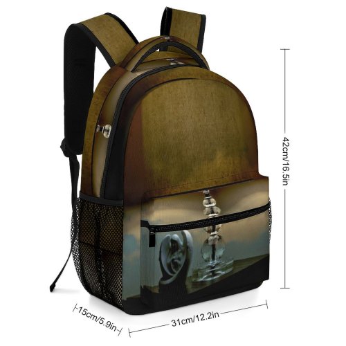 yanfind Children's Backpack Art Dark Light Lamp Preschool Nursery Travel Bag