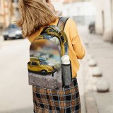 yanfind Children's Backpack  Street Toy Beetle Travel Miniature Wheel Outdoors Toys Vintage Concrete Model Preschool Nursery Travel Bag