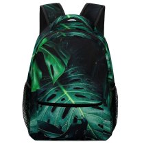 yanfind Children's Backpack Beautiful Plant Story Colorful Instagram Growth Deliciosa Leaves Texture Monstera Preschool Nursery Travel Bag