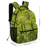 yanfind Children's Backpack Grass Plant Vegetation Lawn Bush Leaf  Flower Land Outdoors Field Amaranthaceae Preschool Nursery Travel Bag