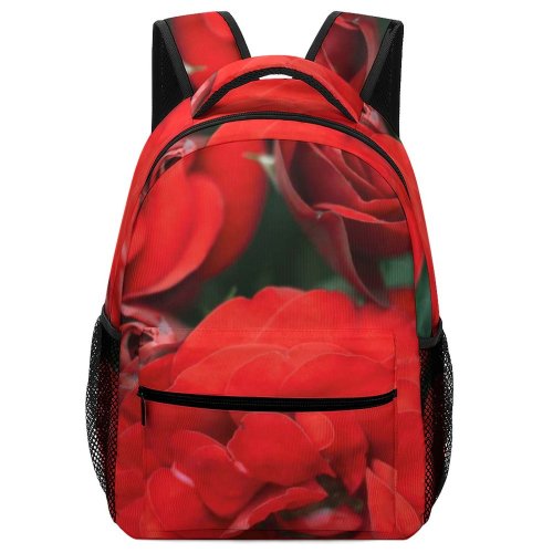 yanfind Children's Backpack  Flower Geranium Plant Rose Stock Preschool Nursery Travel Bag