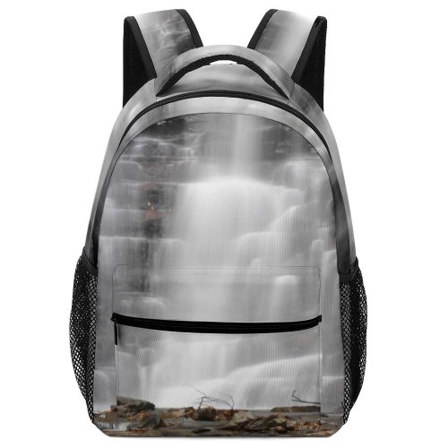 yanfind Children's Backpack Falls Glen Woods Waterfalls Creek Autumn Forest Rocks Waterfall Resources Watercourse Preschool Nursery Travel Bag
