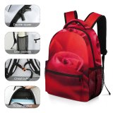 yanfind Children's Backpack Elegant Beautiful Delicate Romance Affection Marriage Soft Romantic Valentine's Preschool Nursery Travel Bag