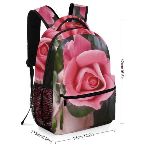 yanfind Children's Backpack  Flower Plant Rose Leaf Preschool Nursery Travel Bag