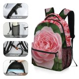 yanfind Children's Backpack Floral Rose Leaf Plant Domain Garden Flower Petal Public  Images Preschool Nursery Travel Bag