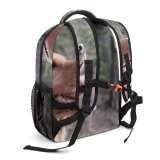 yanfind Children's Backpack Nose Pet Tongue Woodland Forest Pictures Grey Tree Sunset Free Whiskers Preschool Nursery Travel Bag