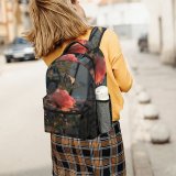 yanfind Children's Backpack  Flower Plant Rose Matsuyama Geranium Public Domain Preschool Nursery Travel Bag