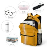 yanfind Children's Backpack  Shining Artistic Story Insubstantial Stripe Creativity Light Instagram Abstract Crinkled Texture Preschool Nursery Travel Bag