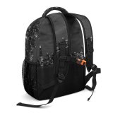 yanfind Children's Backpack For City Downtown Cityscape Clouds Destination Pier Light Buildings Preschool Nursery Travel Bag