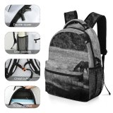 yanfind Children's Backpack Field Grassland Outdoors Countryside Farm Grazing Meadow Pasture Ranch Rural Grey Нмеччина Preschool Nursery Travel Bag