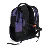 yanfind Children's Backpack Farm Dark Time Lights Lapse Astrophotography Empty Corn Landscape Field Barn Abandoned Preschool Nursery Travel Bag