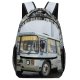 yanfind Children's Backpack Drive Tree Bus Post Journey Industrial City Street Lamp Curtain Roadway Unrecognizable Preschool Nursery Travel Bag